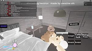 intense roblox adventure with big black cock and cowgirl riding