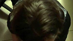 French whore fucks hard in satin.