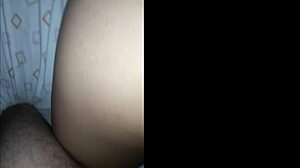 guy fucking an oiled mexican brunette in a casual scene