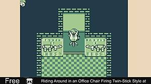 Riding Around In An Office Chair Firing Twin-Stick Style At Targets