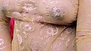 indian couple gets steamy in intimate close-up action