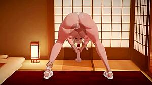 sex with busty owari, moaning and cummingg