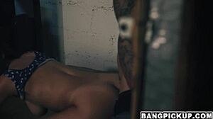 watch hard fuck for slutty ashley adams outdoor.