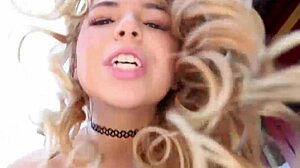 Blonde Cutie Alina West Takes Monster Cock Deepthroat Outdoors