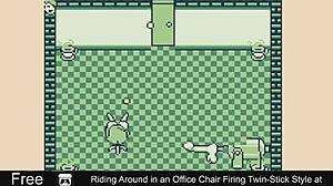 Riding Around In An Office Chair Firing Twin-Stick Style At Targets