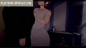 Big Tits Anime Girl Fucked by Monster BBC in 3D Hentai.