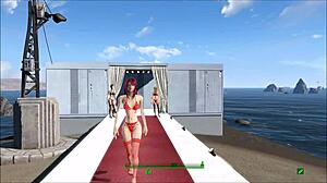 i'm loving this fallout 4 sexy lingerie fashion, it's so hot and stuff.