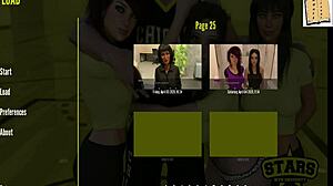 Jamie and Shauna flaunt new butt plugs in wild 3D action.