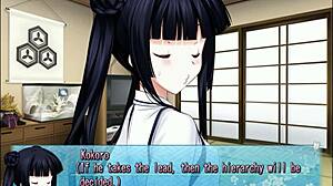 Anime Schoolgirl Gives Handjob In Majikoi