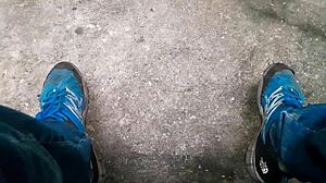 gay brasileiro enjoying a quiet moment in the woods