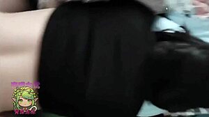 Young barefoot beauty bent over for wet doggystyle pounding.