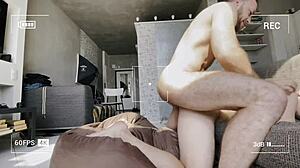 mature hunk kostya kazenny barebacks his young twink boyfriend live.