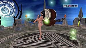 an animate cartoon 3d porn video of an indian teen 18+ girl giving sexy positions