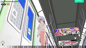 Loop train h-game elevator scene