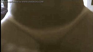 Real amateur couple enjoys holiday hotel blowjob blonde big tits