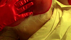 relaxing asmr session with gentle sounds and touches