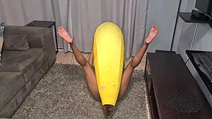 tattooed desi slut humps big banana