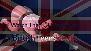 British 18 Year Old Faces Firm Spanking in Strict Detention Room.