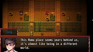 harem in another world harem hentai game ep 1 seducing the hot redhead popular girl