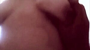 Real amateur couple enjoys holiday hotel blowjob blonde big tits