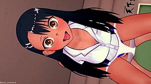 Nagatoro Hayase Adult Version Wears Old Uniform for Play!