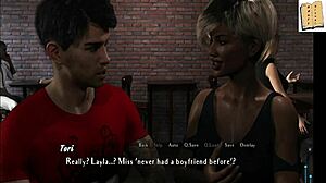 Layla in Intertwined 12 becomes John's girlfriend and loves the monster cock