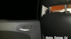 i'm sucking my friend while he drives, windows open, showing off on nova iguaçu streets, husband filming from back seat, heading to sex hq, night of friend sex