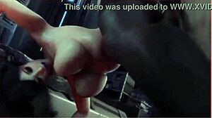 Damn! 3D Animation Babe Takes Hard Anal Pounding!