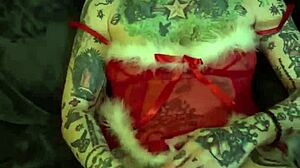 milf on the shelf xmas solo orgasm?