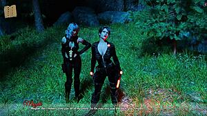 Alternate existence with big tits and ass in homemade scene