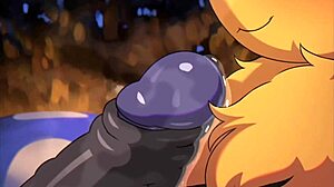 zonk拳射精和内射疯狂大鸡巴。悸动动漫动作等待！