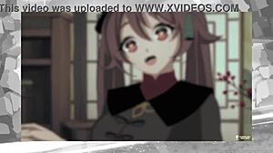 原神胡桃本子合集激烈H抽插场面！