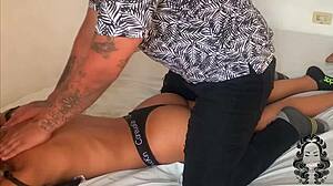 Stepsister Enjoys Relaxing Massage Session