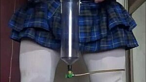 I just enjoy filling it up and swallowing after