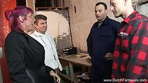 conversational-emoji wild dutch teen gets creampied in amsterdam group fun 😜