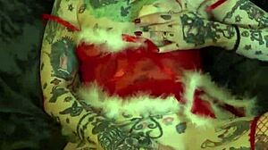 milf on the shelf xmas solo orgasm?