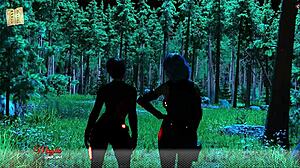 Alternate existence with big tits and ass in homemade scene