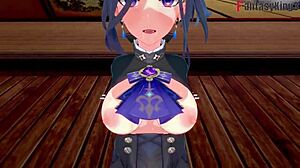 原神Clorinde3D卡通全幻想群P性爱