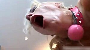 Puma Swede Dominated and Fucked by Two Huge Cocks