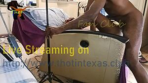 Thot in texas shows ebony wet pussy, hairy milf ready for action?