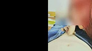 Amateur redhead Latina nurse hints at mounting patient's cock eagerly