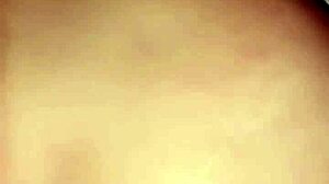 Playing with His Hard Cock Before Missing Him on Trip