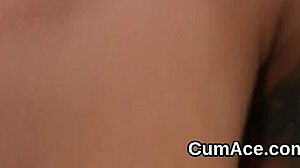 hey, wanna see this nasty honey gulp jizz after a sperm load facial?