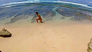 passionate sex on paradise beach!