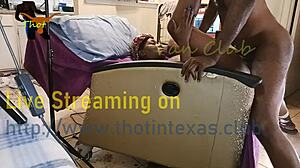 Thot in texas shows ebony wet pussy, hairy milf ready for action?