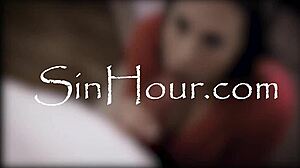 Intimate moments with blonde neighbor Khloe Kingsley and Robby Apples