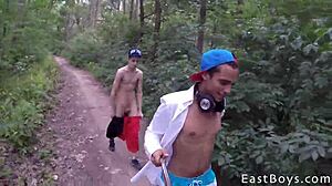 cute twinks dive into steamy fun on holiday adventure