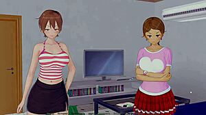 Milf tutor strips bikini for handjob and cumshot