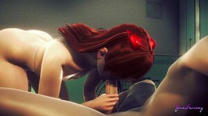 Is Asuka ready to swallow? 😏