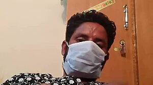 hot gay masturbation in wife’s silk gown, so steamy guys! 🔥